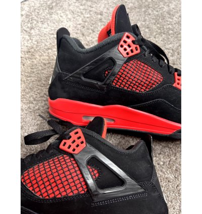 Air Jordan 4 Red Thunder Shoes