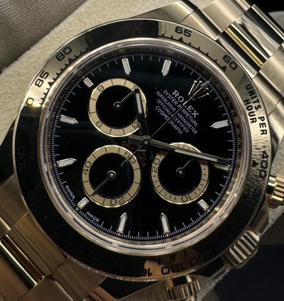 Rolex Daytona Cosmograph Daytona Black Index Dial Unworn
