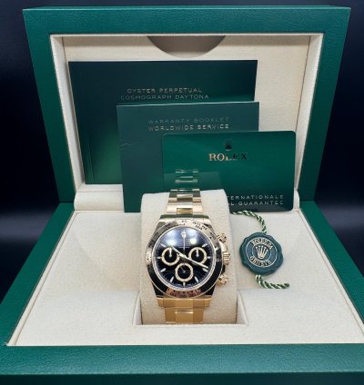 Rolex Daytona Cosmograph Daytona Black Index Dial Unworn
