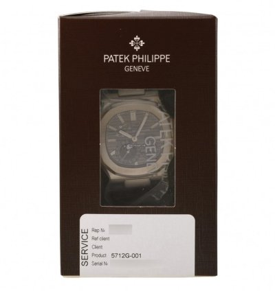 Patek Philippe Nautilus 5712g-001 Automatic White Gold Good