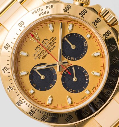 Rolex Daytona Cosmograph Daytona Champagne Paul Newman Dial Yellow Gold 40mm 116528 - 2015