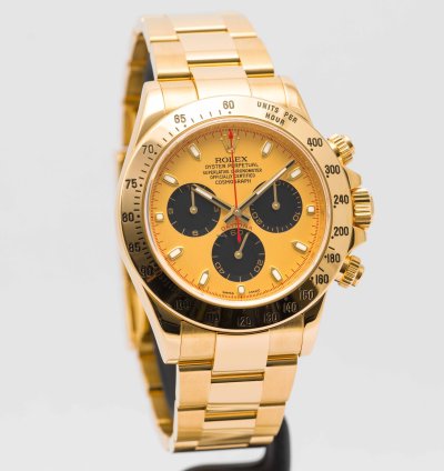 Rolex Daytona Cosmograph Daytona Champagne Paul Newman Dial Yellow Gold 40mm 116528 - 2015