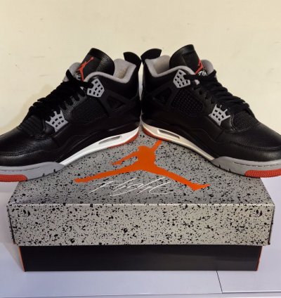 Air Jordan 4 Retro Bred Reimagined