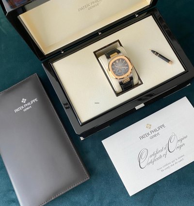 Patek Philippe Nautilus 5712gr Nautilus Bicolor White Gold Rose Gold