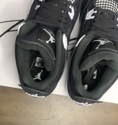 Air Jordan 4 Retro Gs White Thunder