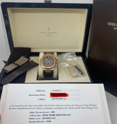Patek Philippe Nautilus 5712r Full Set