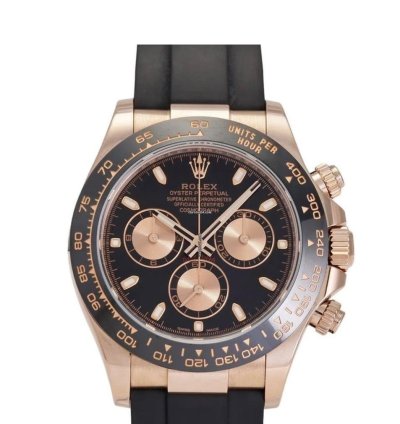 Rolex Daytona Cosmograph Daytona Everose Cerachrom Black Oysterflex