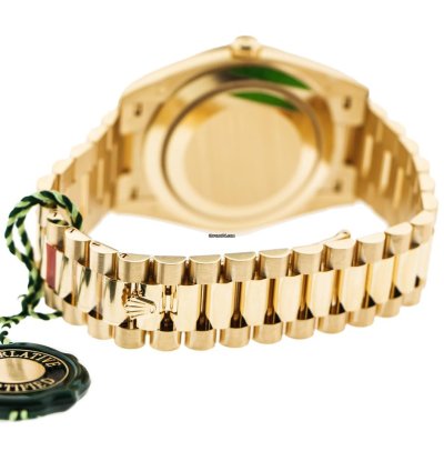 Rolex Day-date 40 40mm Yellow Gold Ivory Roman Dial Fluted Bezel 228238