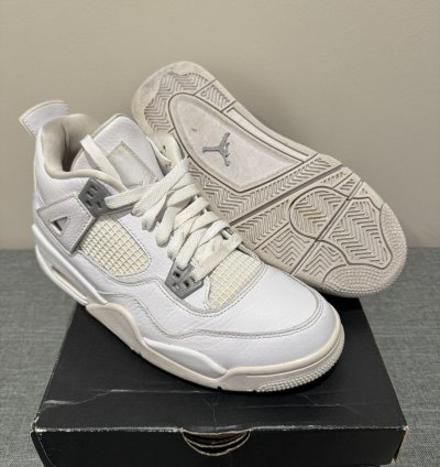 Air Jordan 4 Retro Pure Money Bg Size 7y
