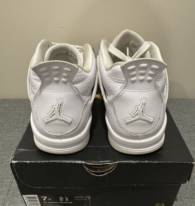 Air Jordan 4 Retro Pure Money Bg Size 7y