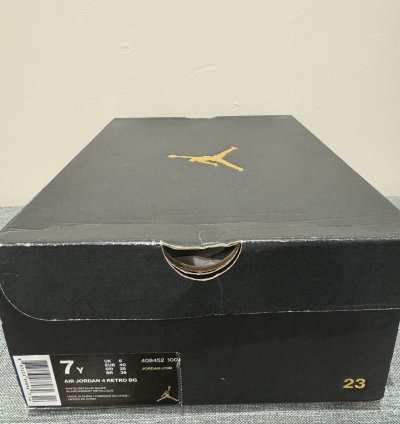 Air Jordan 4 Retro Pure Money Bg Size 7y