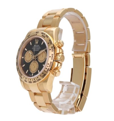 Rolex Daytona Cosmograph Daytona Gelbgold Ref 126508 Schwarz Champagner