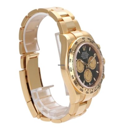 Rolex Daytona Cosmograph Daytona Gelbgold Ref 126508 Schwarz Champagner