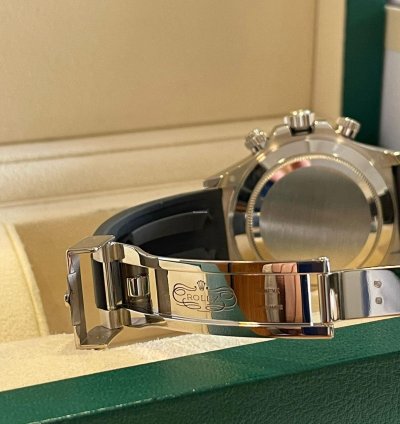 Rolex Daytona Cosmograph Daytona Ghost 116519ln Oyster Flex White Gold 2022