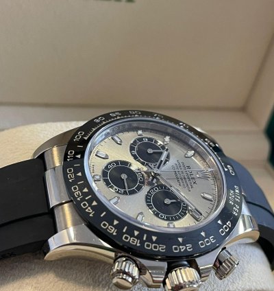 Rolex Daytona Cosmograph Daytona Ghost 116519ln Oyster Flex White Gold 2022