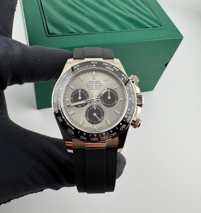 Rolex Daytona Cosmograph Daytona Ghost Grey Dial White Gold Oysterflex