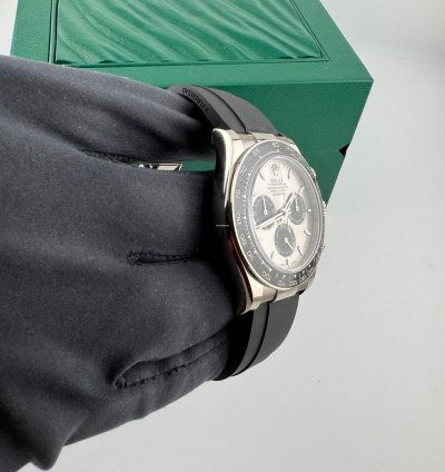 Rolex Daytona Cosmograph Daytona Ghost Grey Dial White Gold Oysterflex