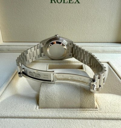 Rolex Day-date 40 Baguette - Unworn Ungetragen - 2023 - Lc At - Few Stickers Left