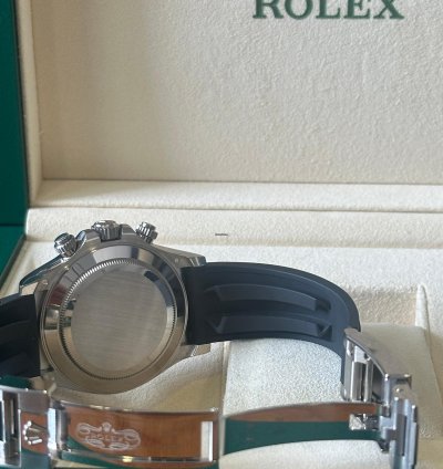 Rolex Daytona Cosmograph Daytona Ghost White Gold Oysterflex 116519ln 2022