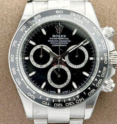 Rolex Daytona Cosmograph Daytona Godzilla Oystersteel Black Dial Oyster Bracelet