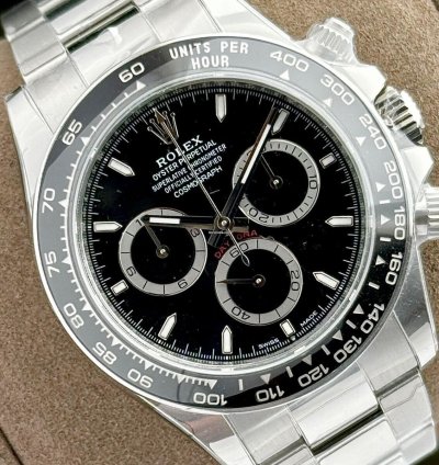 Rolex Daytona Cosmograph Daytona Godzilla Oystersteel Black Dial Oyster Bracelet