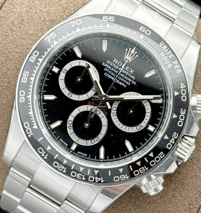 Rolex Daytona Cosmograph Daytona Godzilla Oystersteel Black Dial Oyster Bracelet