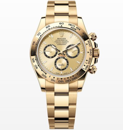 Rolex Daytona Cosmograph Daytona Gold Index Dial Unworn