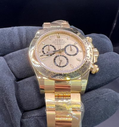 Rolex Daytona Cosmograph Daytona Golden Dial Full Yellow Gold