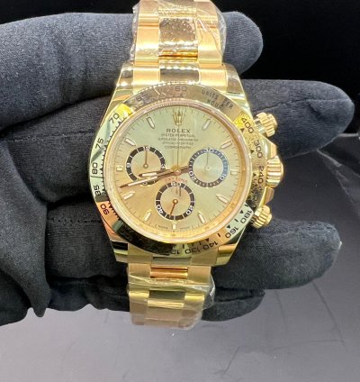 Rolex Daytona Cosmograph Daytona Golden Dial Full Yellow Gold