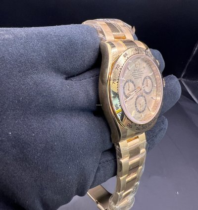 Rolex Daytona Cosmograph Daytona Golden Dial Full Yellow Gold