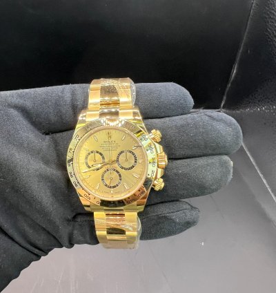 Rolex Daytona Cosmograph Daytona Golden Dial Full Yellow Gold