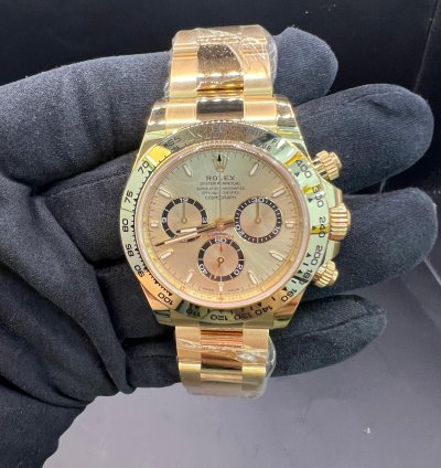 Rolex Daytona Cosmograph Daytona Golden Dial Full Yellow Gold
