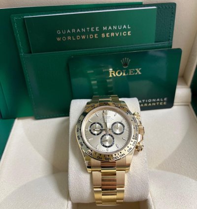 Rolex Daytona Cosmograph Daytona Golden Index Dial Oyster Bracelet 126508