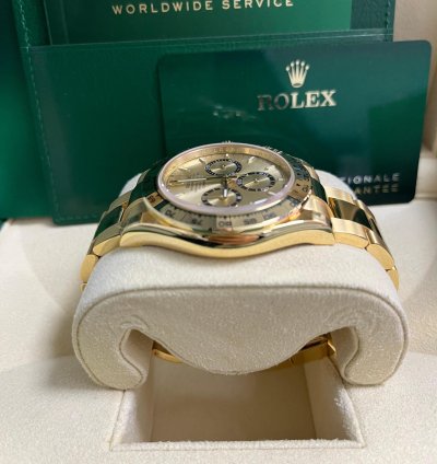 Rolex Daytona Cosmograph Daytona Golden Index Dial Oyster Bracelet 126508