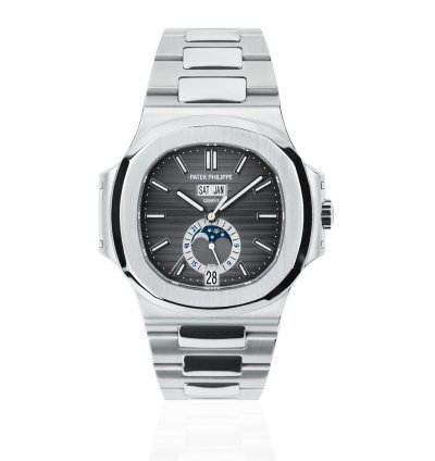 Patek Philippe Nautilus 5726 1a-001 - 2014 Full Set Serviced By Patek 2020 - Steel 40 5mm Grey Dial