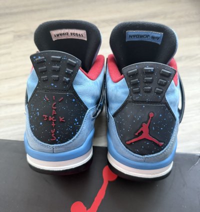 Air Jordan 4 Retro Travis Scott Houston Oilers