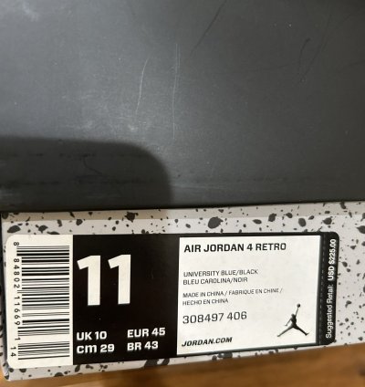Air Jordan 4 Retro Travis Scott University Blue Cactus Jack
