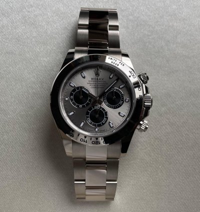 Rolex Daytona Cosmograph Daytona In White Gold Grey Dial - 116509