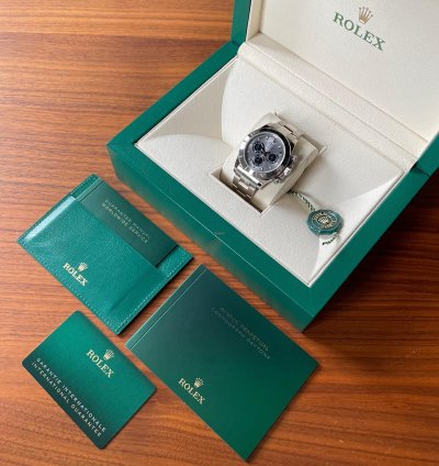 Rolex Daytona Cosmograph Daytona In White Gold Grey Dial - 116509