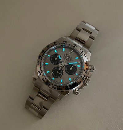 Rolex Daytona Cosmograph Daytona In White Gold Grey Dial - 116509