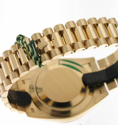 Rolex Day-date 40 Black Diamond Baguette Dial 228238