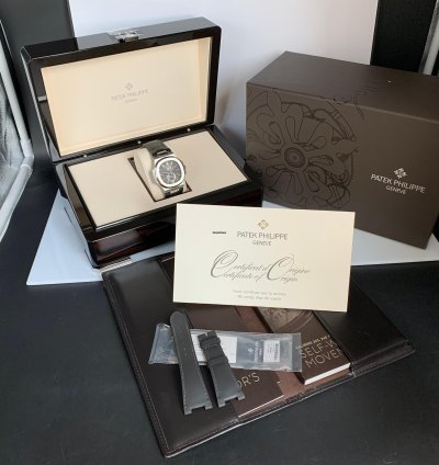 Patek Philippe Nautilus 5726 Annual Calendar Black Dial Full Set 2012
