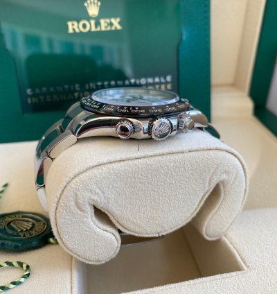 Rolex Daytona Cosmograph Daytona New 2023 White Panda Dial Black Ceramic Bezel - Stainless Steel