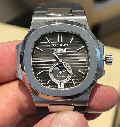 Patek Philippe Nautilus 5726 Steel Nautilus Tiffany Signed Watch Box