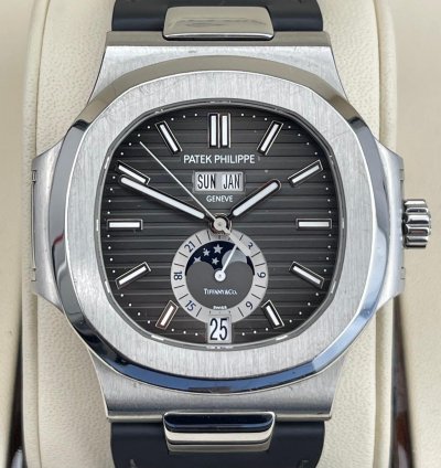 Patek Philippe Nautilus 5726 Steel Nautilus Tiffany Signed Watch Box