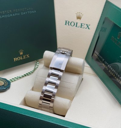 Rolex Daytona Cosmograph Daytona New 2025 Black Diamond Dial Silver Subdial White Gold Oyster Bracelet