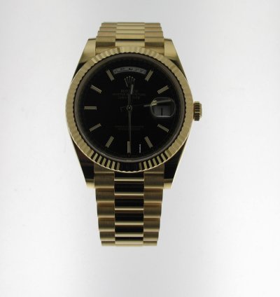 Rolex Day-date 40 Black Index Dial 228238 Arabic Language
