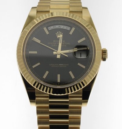 Rolex Day-date 40 Black Index Dial 228238 Arabic Language