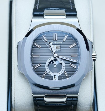 Patek Philippe Nautilus 5726a Full Set Steel Leather