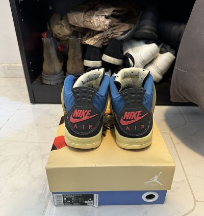Air Jordan 4 Union La Off Noir